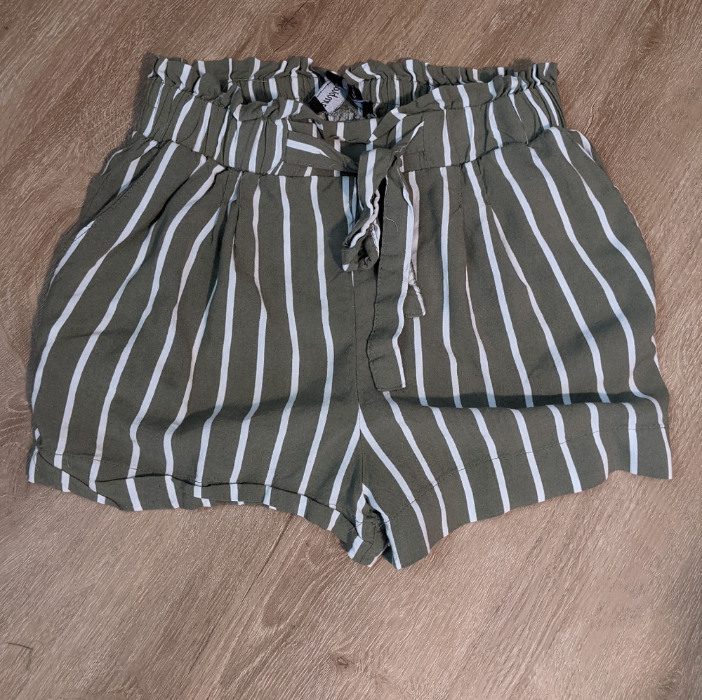 Drapey Paper Bag Shorts